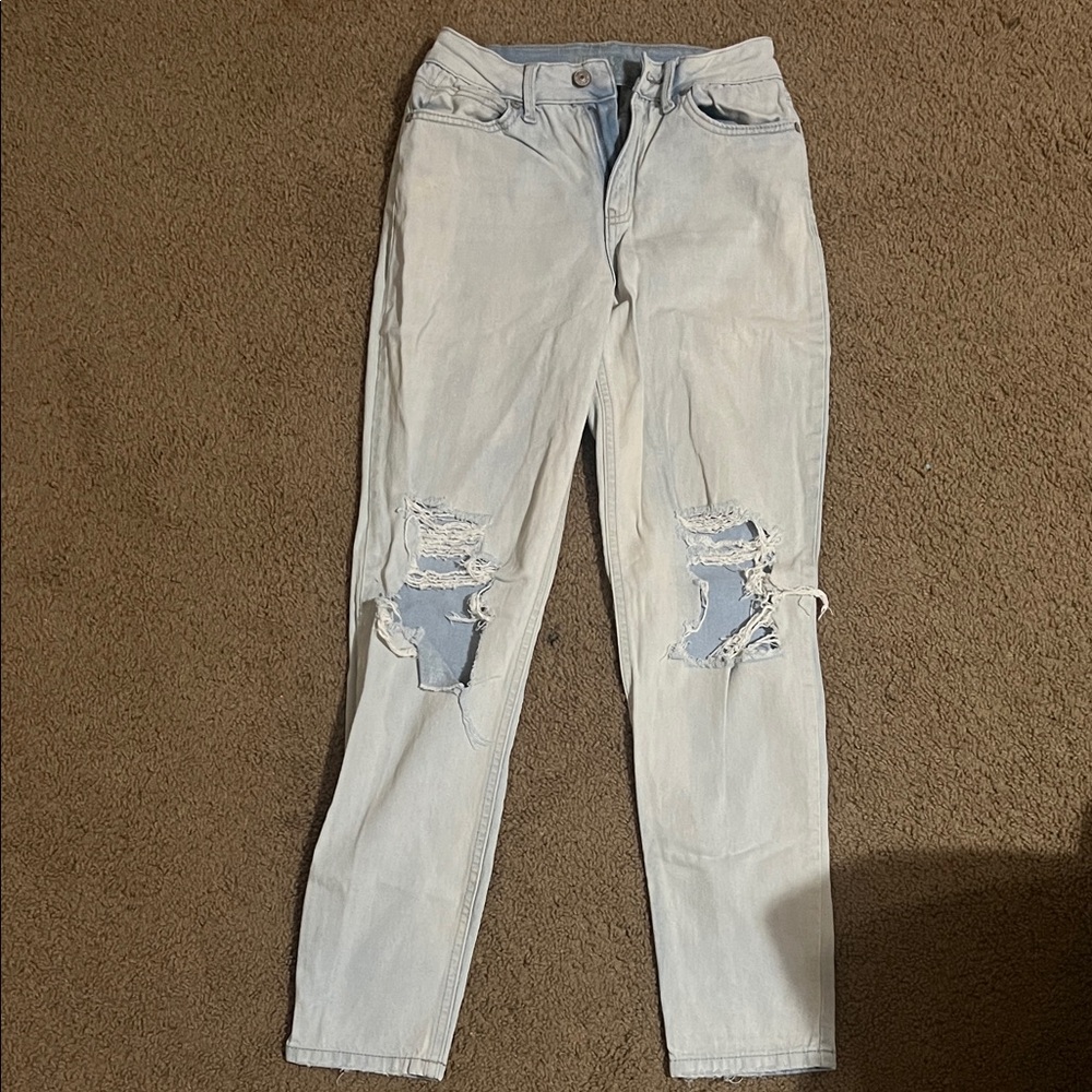 Rewash Light Blue Ripped Jeans